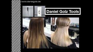 Blond glatte haare balayage Frisuren Für