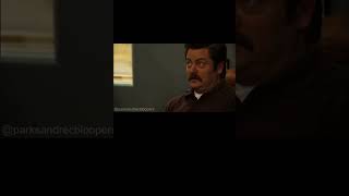 Nick Offerman BREAKS Amy Poehler With A Sigh In HILARIOUS Parks & Recreation BLOOPER!