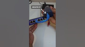PoE or non-PoE switch: how to find out which switch type by using CCTV and network tester tracker
