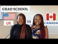 Graduate School | US vs Canada Part 1