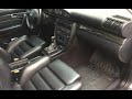 Audi C4 UrS4 and UrS6 Interior Vinyl and Leather Preservation + Engine Hoses