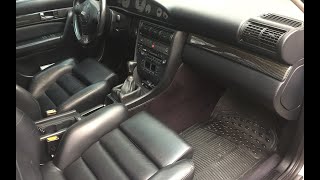 Audi C4 UrS4 and UrS6 Interior Vinyl and Leather Preservation   Engine Hoses
