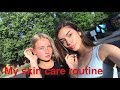 Skin and hair care routine!