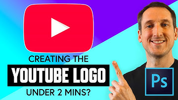 Designing the YOUTUBE LOGO in Less than 2 mins? Adobe Photoshop