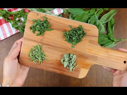 Come conservare le erbe aromatiche