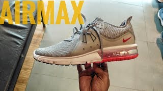air max sequent 3 on feet