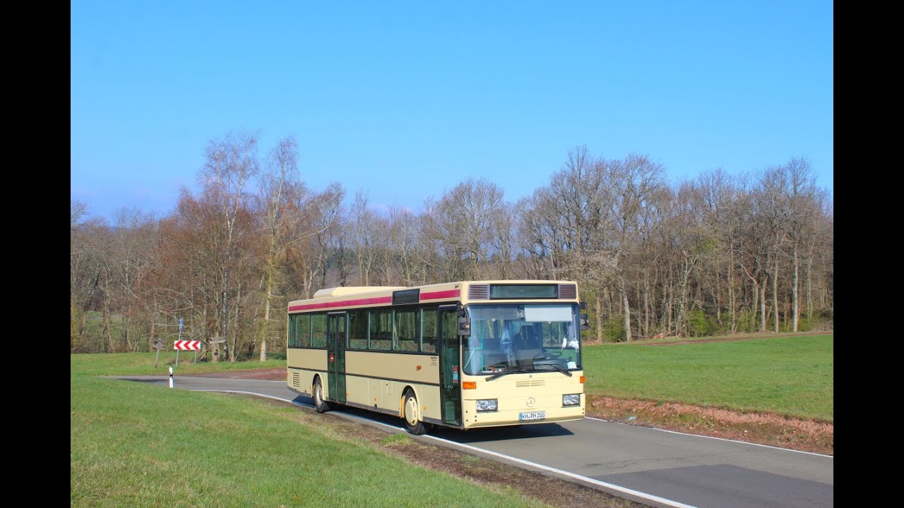 Sound eines Mercedes Benz O407 der Firma Rudolf Herz Reisen, Sien (KH RH 200 I EX FMO 97)