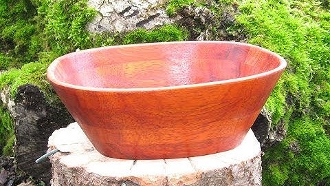 How to make a Scroll Saw Bowl - woodworking