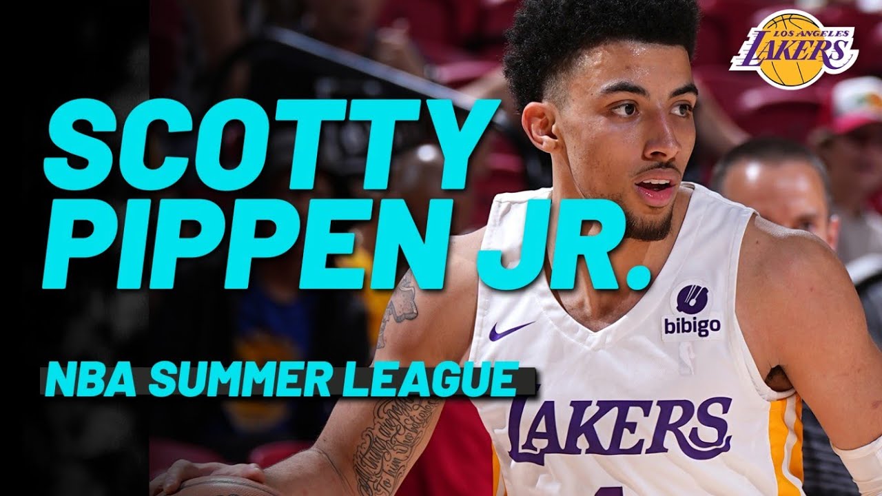 Los Angeles Lakers UDFA Scotty Pippen Jr. is underrated