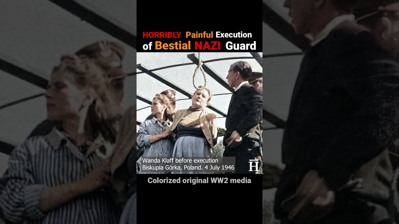 The Brutal Execution Of Nazi Supermodel Jenny-Wanda Barkmann | WW2 | History of the World