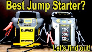 Best Jump Starter? DieHard, Schumacher, DeWalt, Michelin, Stanley, CAT