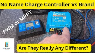 What Do These Solar Charge Controllers Have In Common?  Cheap PWM & Victron MPPT