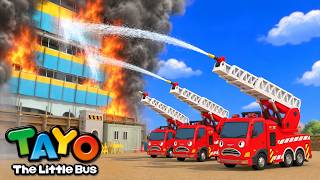 Misi Penyelamatan Pemadam Kebakaran | Lagu Tim Penyelamat Anak🚒 | Tayo Bahasa Indonesia