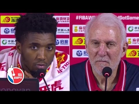 isaiah thomas trade Donovan Mitchell and Gregg Popovich react to Team USA's loss vs. France | 2019 FIBA World Cup