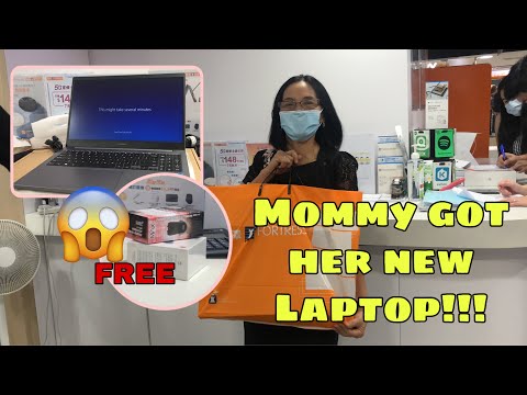 Mommy got her new laptop  @fortress || RHEA JOY'S TV