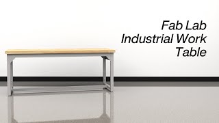 Fab Lab Industrial Work Table | Features in Action