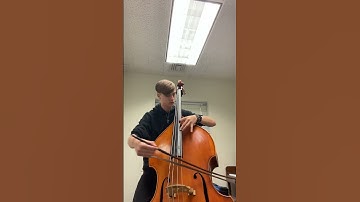 Bottesini Concerto No. 2 EXCERPT #music #doublebass #solo #fyp