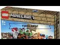 Lego Minecraft Building Timelapse