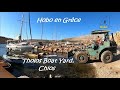 25 chios  mise a terre au chantier tholos