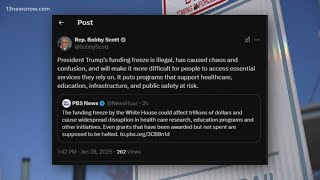 Confusion and fear among local nonprofits after Trump Administration freezes federal grants