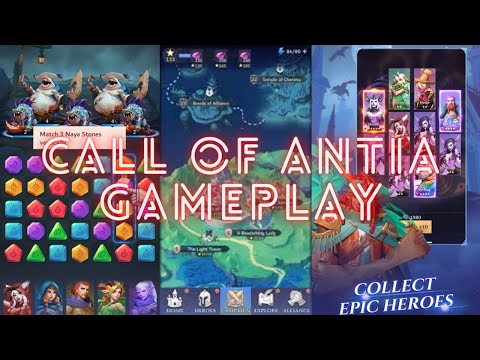 Call of Antia: Match 3 RPG Gameplay l