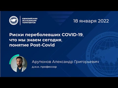 Риски переболевших COVID-19, что мы знаем сегодня, понятие Post-Covid