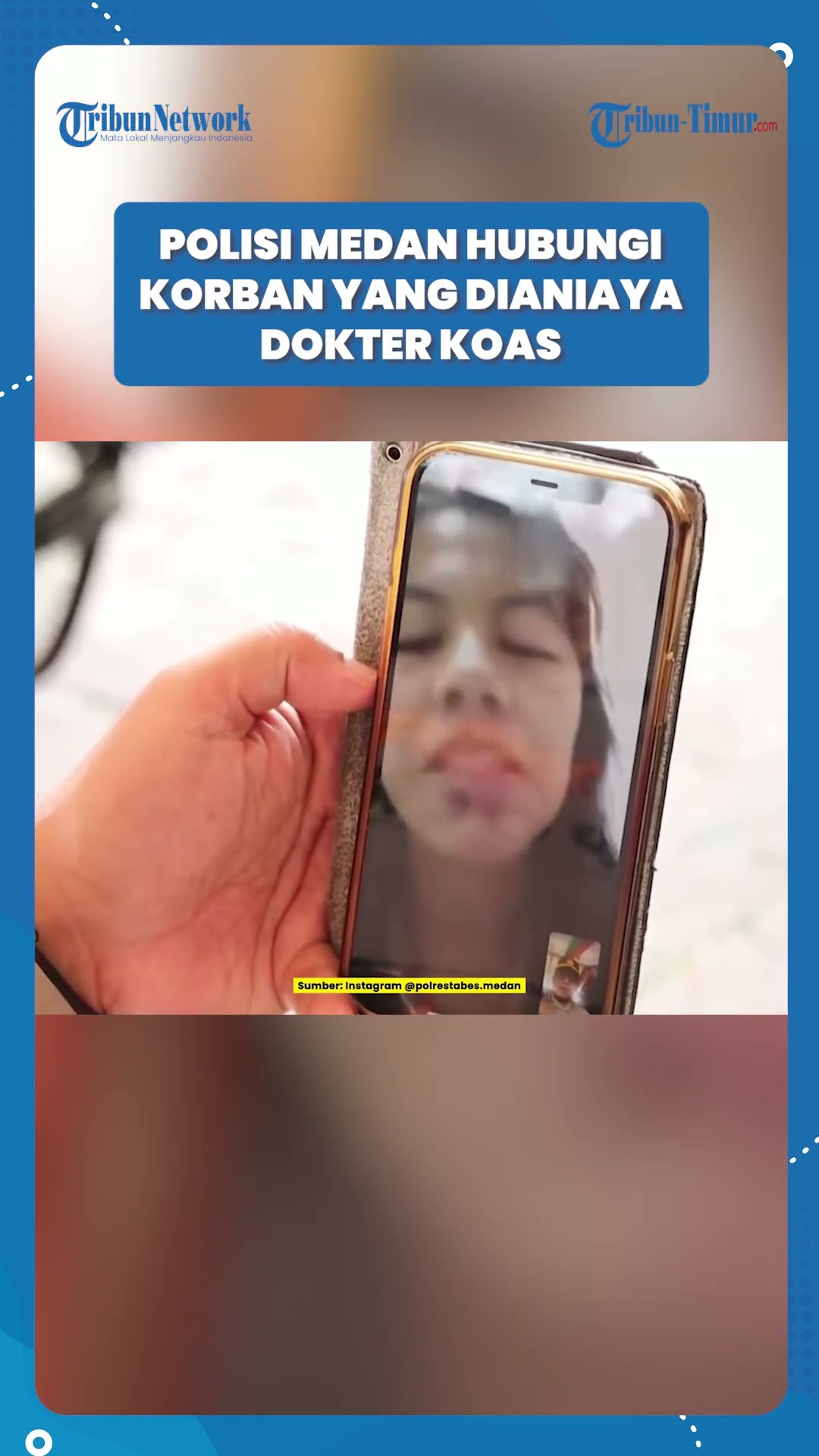 SHORT | Polisi Medan Hubungi Korban yang Dianiaya Dokter Koas hingga Viral, Pastikan Pelaku Dikejar