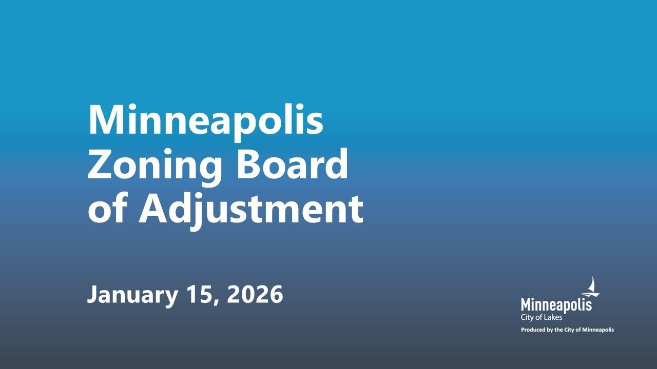January 15, 2026 Zoning Board of Adjustment