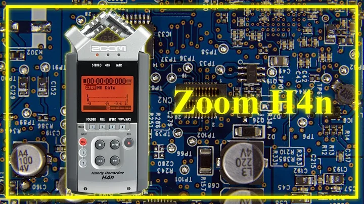 Disassembly of the sound recorder Zoom H4n