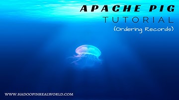 Apache Pig Tutorial - Ordering Records