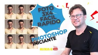 FOTO 3X4 MELHOR PHOTOSHOP 2021 - COMO FAZER FOTO 3X4 (RAPIDO E FACIL) screenshot 4