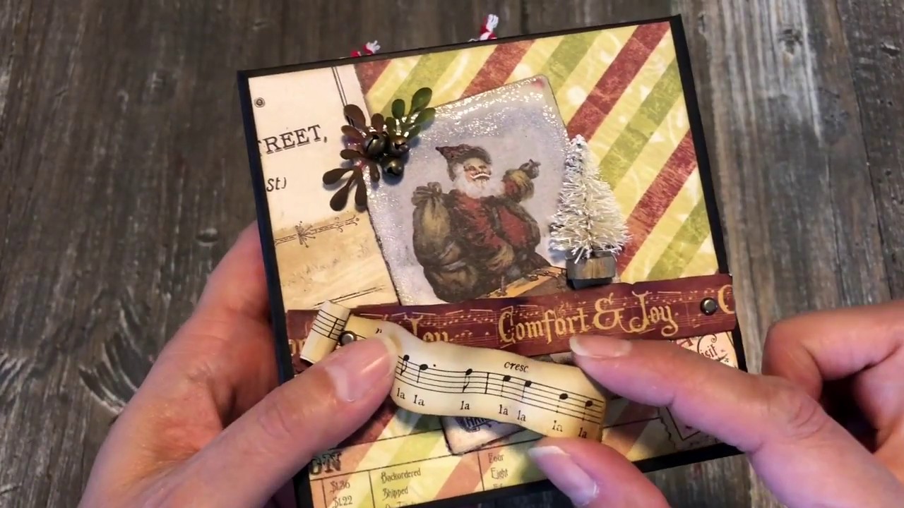 scrapbooking tiendas 7 Gypsies Christmas Mini Album