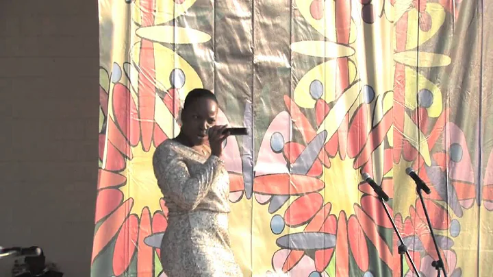 CPT Jacqueline Allen, Fort Gordon, performs "I Wan...