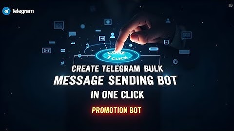 Create Telegram Promotion Bot Without Coding | Bulk Message All Users | Free Traffic Tool 2025
