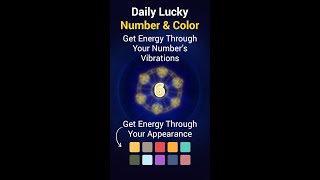 Daily Lucky Colors | Daily Lucky Number | Personal Daily Numerology | Free Numerology App screenshot 1