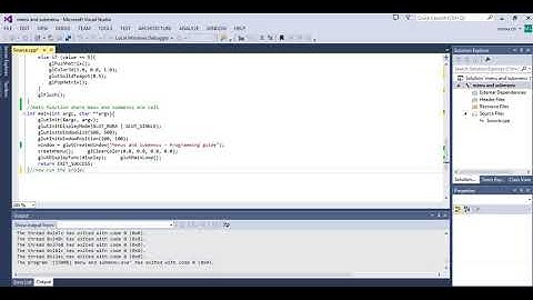 How to create menus and sub menus in computers graphics