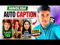 Auto Captions in Seconds 😱 (90% Editors Don’t Know This) | auto caption generator for video