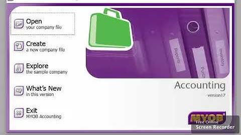 Tutorial MYOB - Cara membuat data awal pada perusahaan dagang