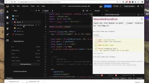 useD3 quick example – render any D3 visualization as a React component