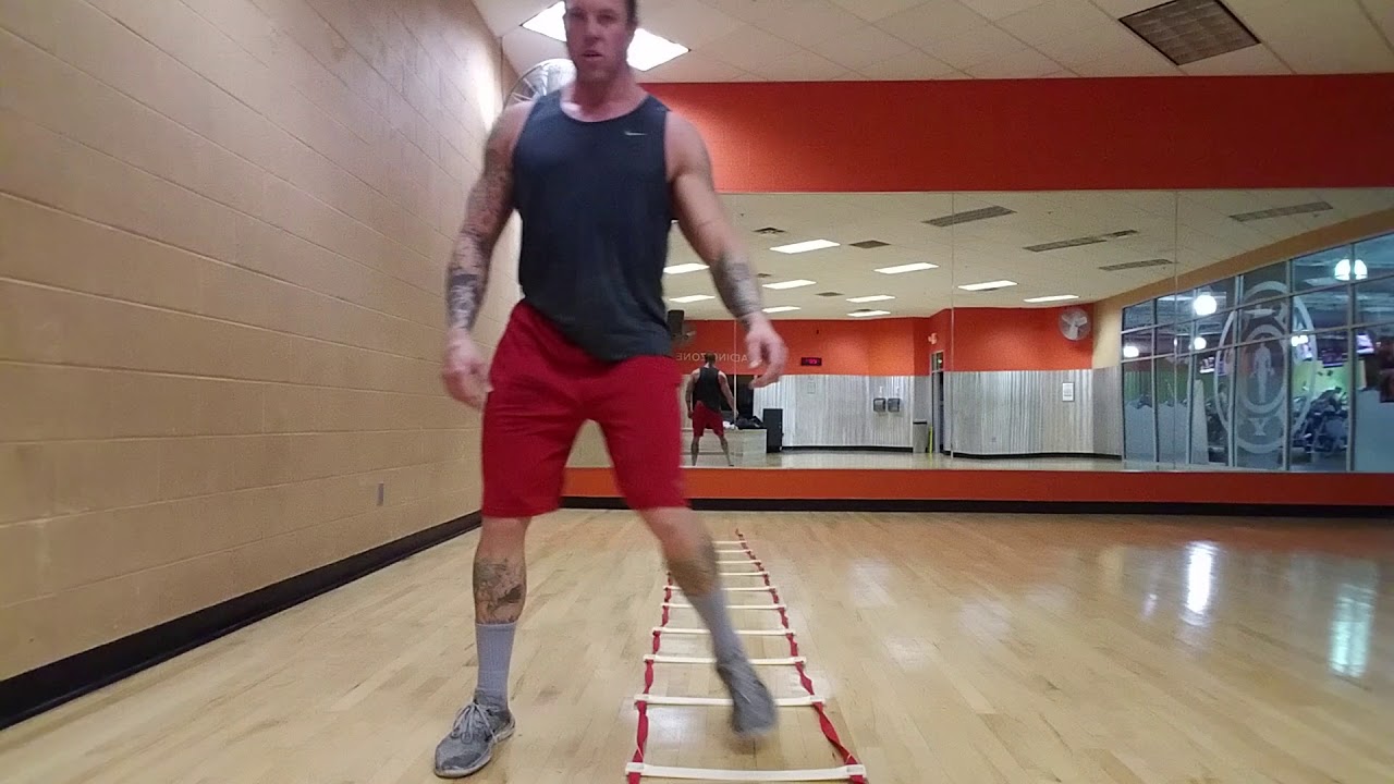 Ladder drills for starters, OVER weight esp, best cardio,ease into