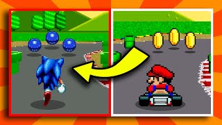 Sonic Mania, but It's Mario Kart?! screenshot 5