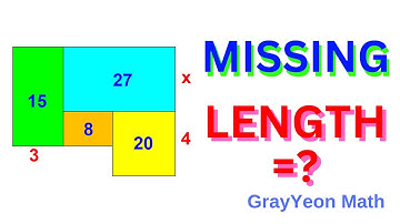 Find the missing length x | Geometry Skills | Math Puzzles | Quadratic Equations