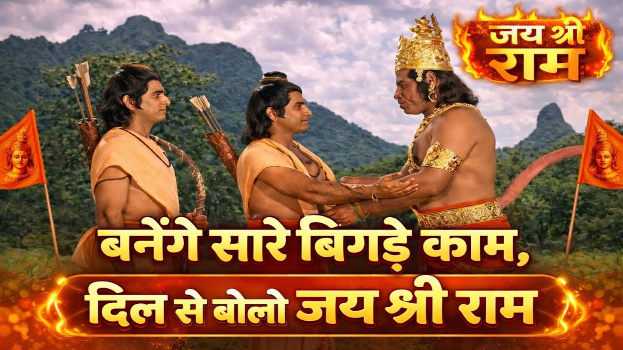 श्री राम और महाबली हनुमान जी की अद्भुत कथा सुनने से आपके सारे काम पूरे हो जाएंगे 