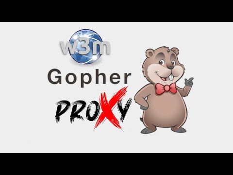 Gopher Web Proxy - W3M