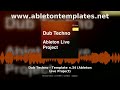 Dub Techno Template n.34 Minimal Techno Ableton Live Project