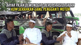 BAYAR PAJAK DI WONOGIRI | BEROPERASI DI JAWA BARAT | KDM SERAHKAN UANG PENGGANTI MOTOR