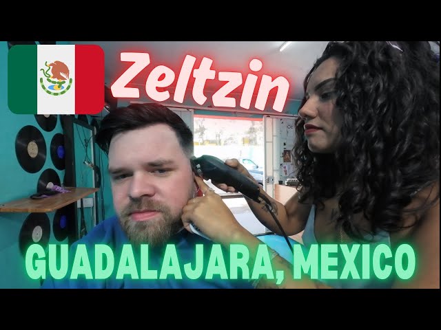 💈 Haircut u0026 Beard Trim with ‘Zeltzin’ | Guadalajara, Jalisco, Mexico 🇲🇽 ASMR class=