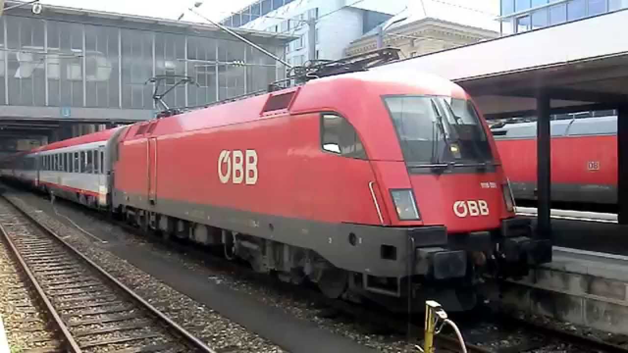 ÖBB-Taurus: Ausfahrt mit wunderbarer Tonleiter! (1116 051 ...