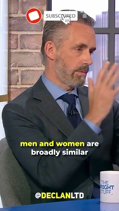 Jordan Peterson on Gender Equality - YouTube