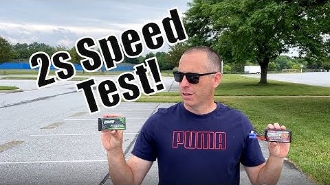 Arrma Big Rock V3 4x4 2s LIPO Speed Run Test - Ovonic, Turnigy, and Awanfi